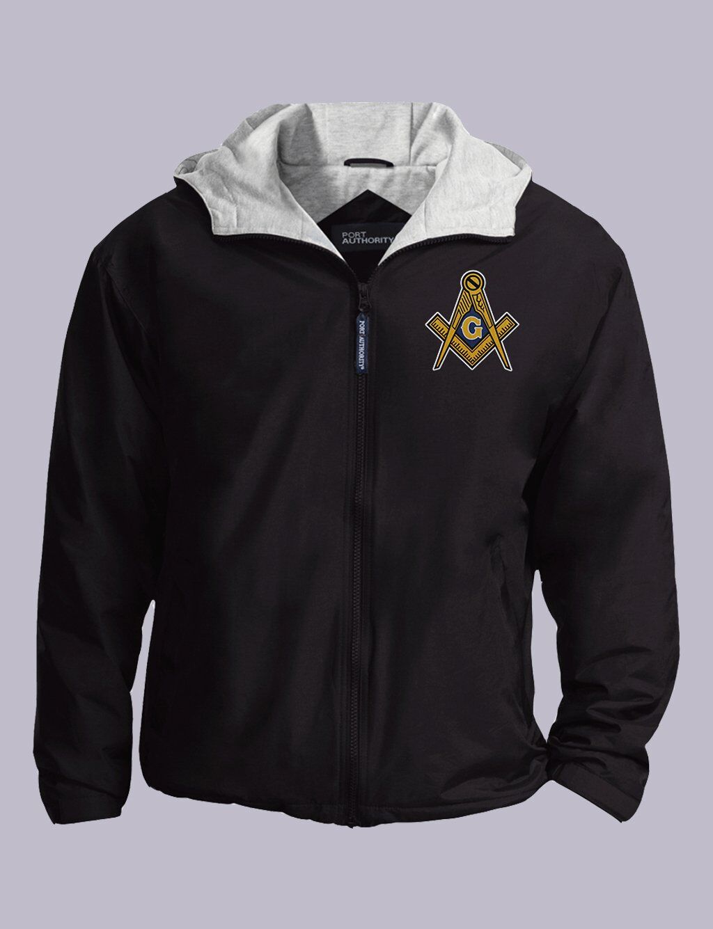 Masonic Embroidered black jacket featured