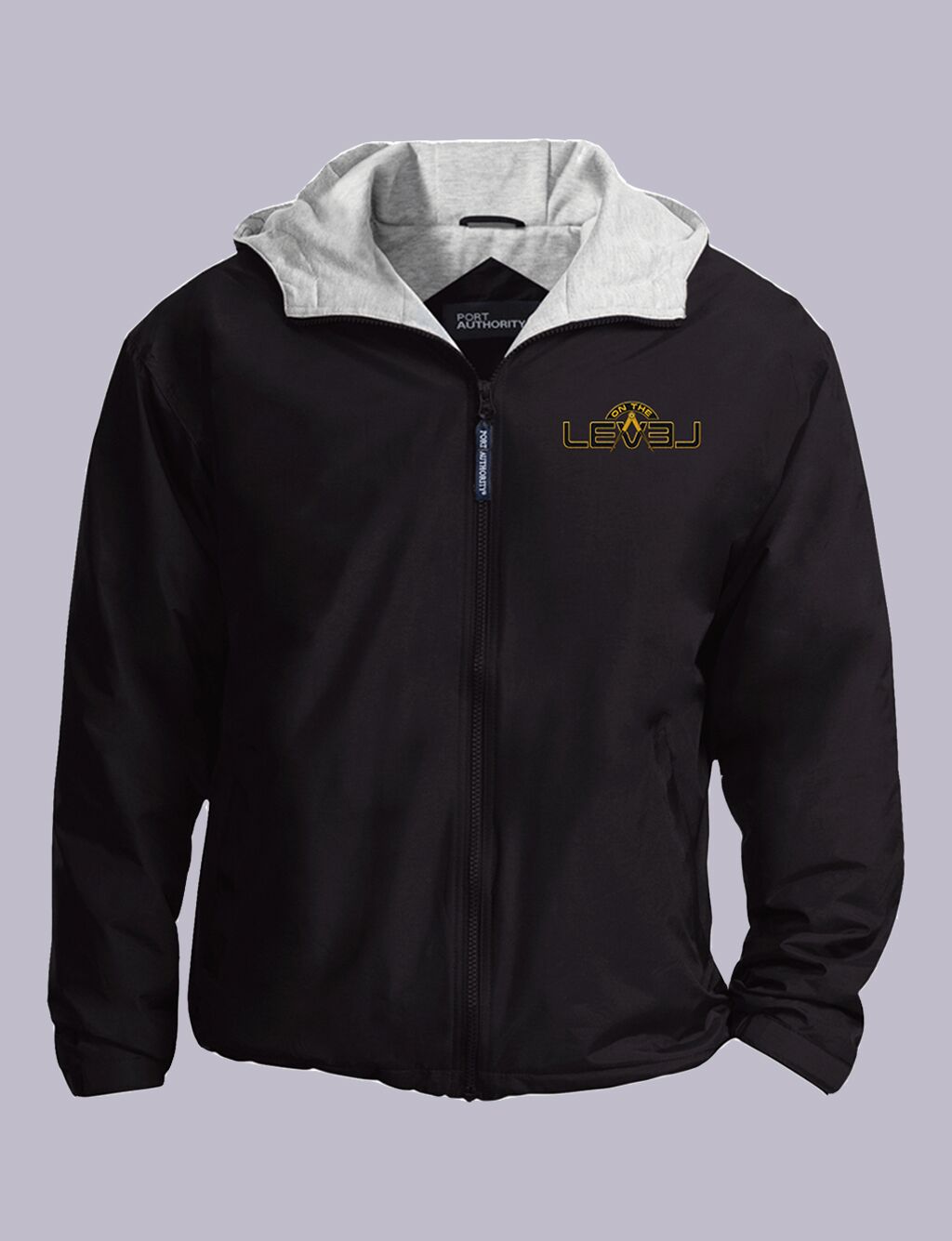 On The Level Embroidery Masonic Jacket