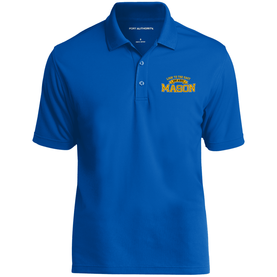 2B1ASK1 Embroidery Masonic Polo Shirts - Image 4