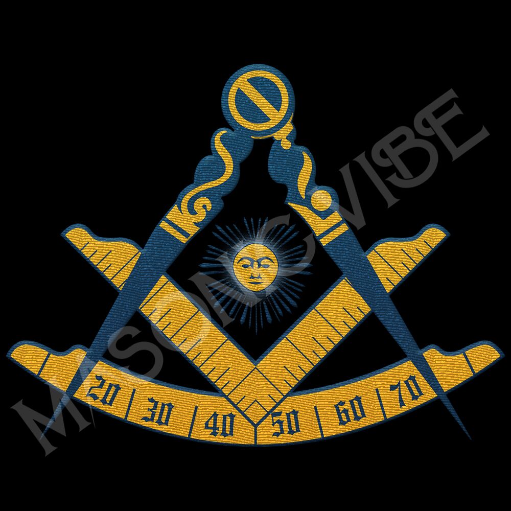 Past Master Embroidery Masonic Jacket 1 - Image 6