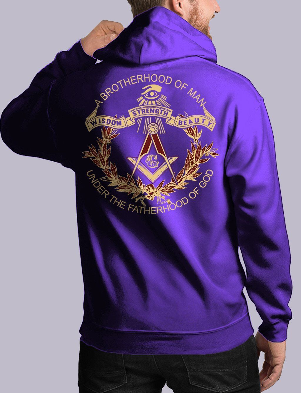 A Brotherhood Of Man Freemason Hoodie - Image 3