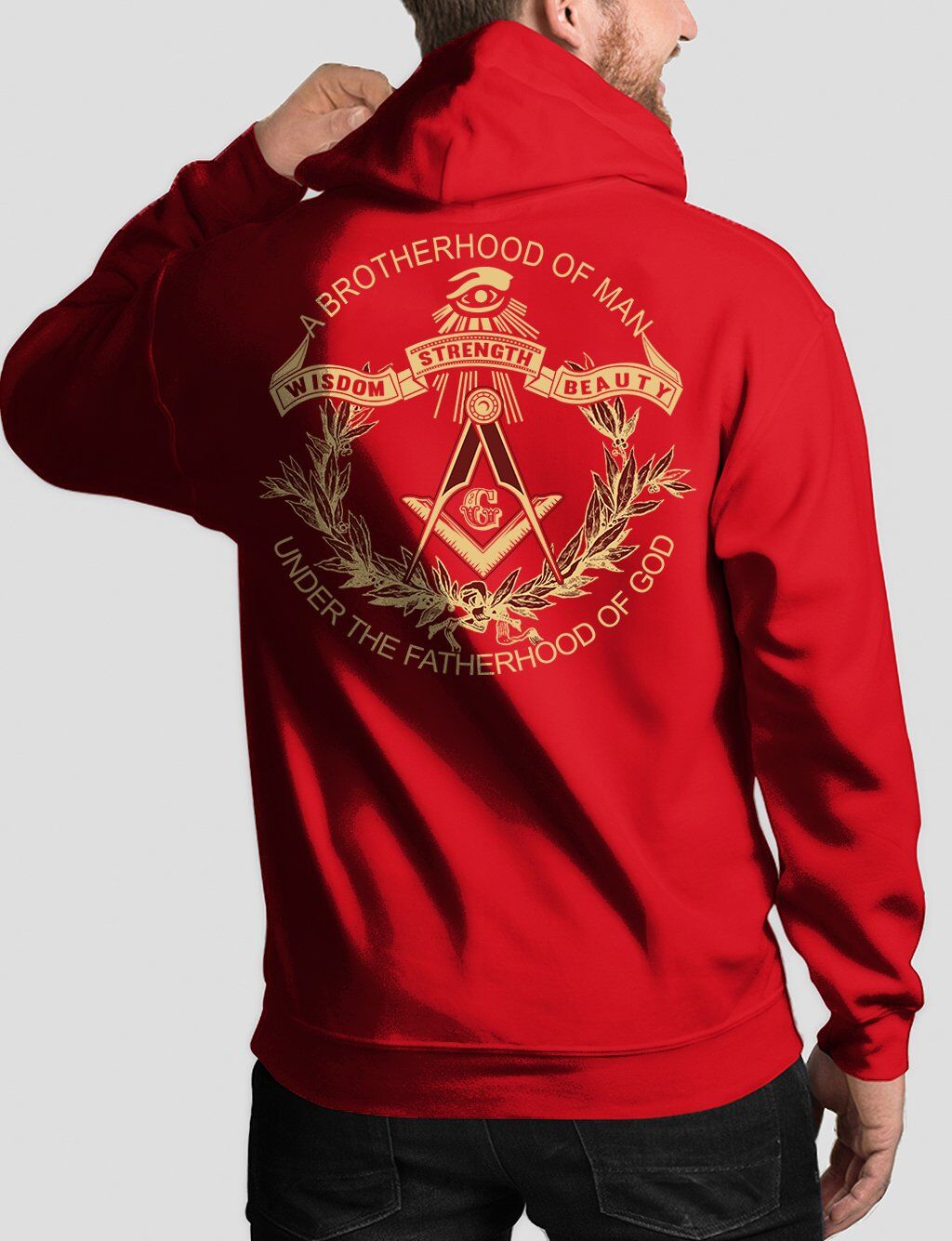 A Brotherhood Of Man Freemason Hoodie - Image 4