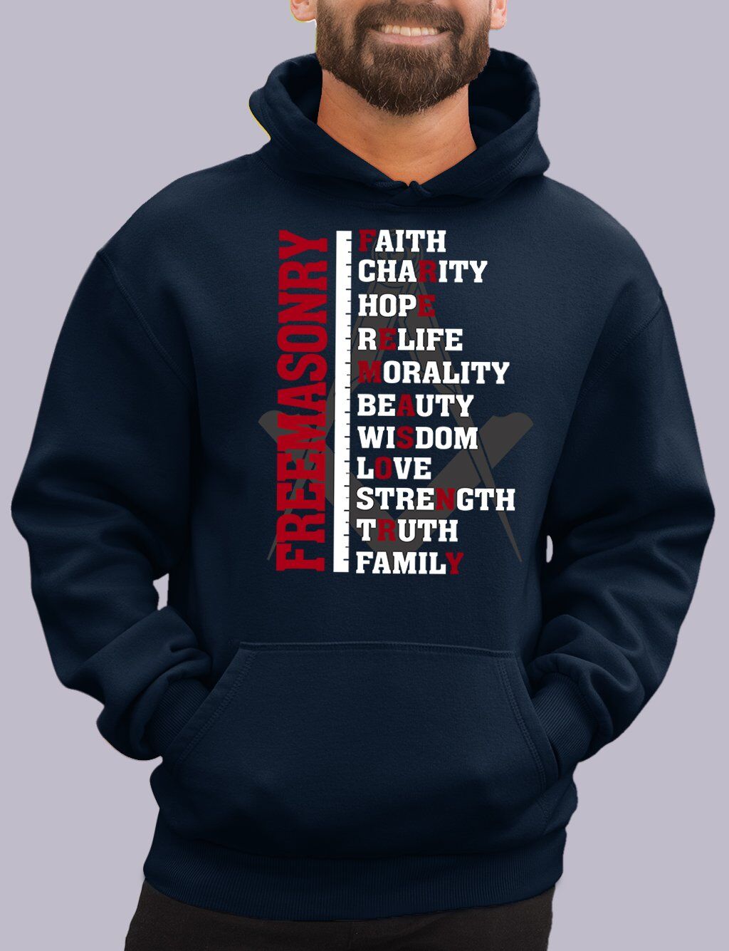 Freemasonry Masonic Hoodie - Image 2