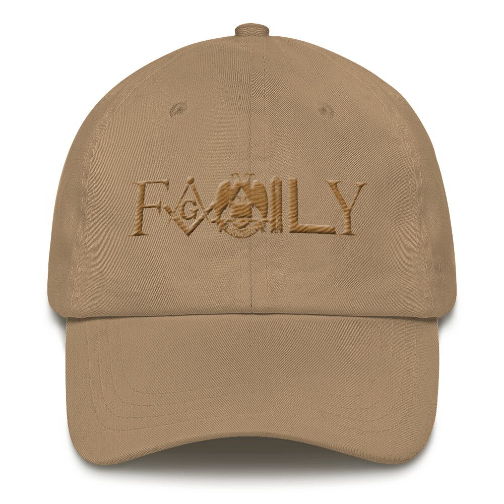 Old Gold FAMILY Masonic Hat - Image 2