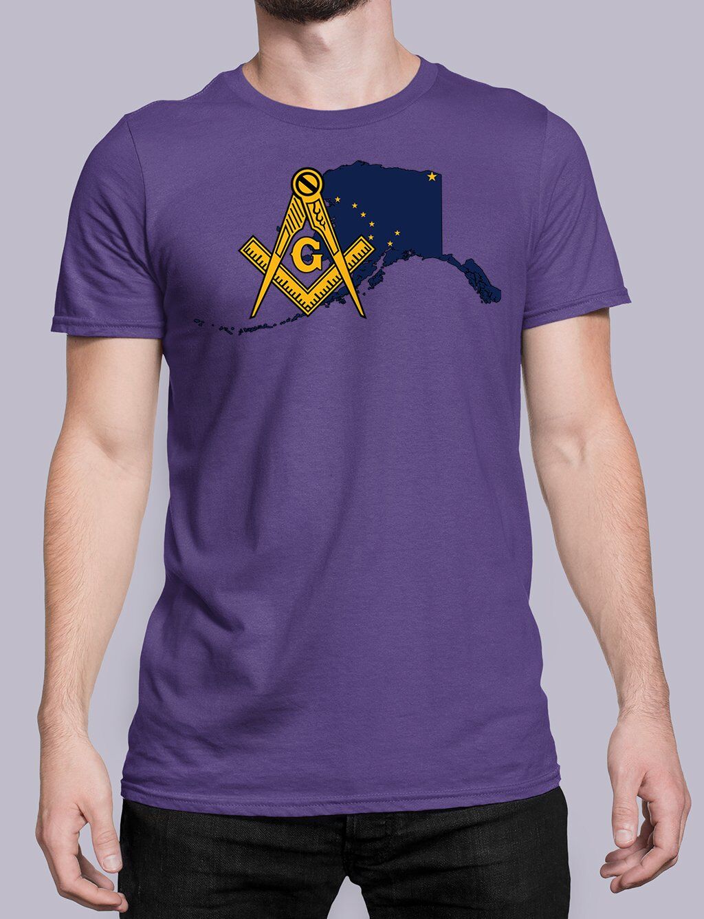 Alaska Masonic Tee - Image 5