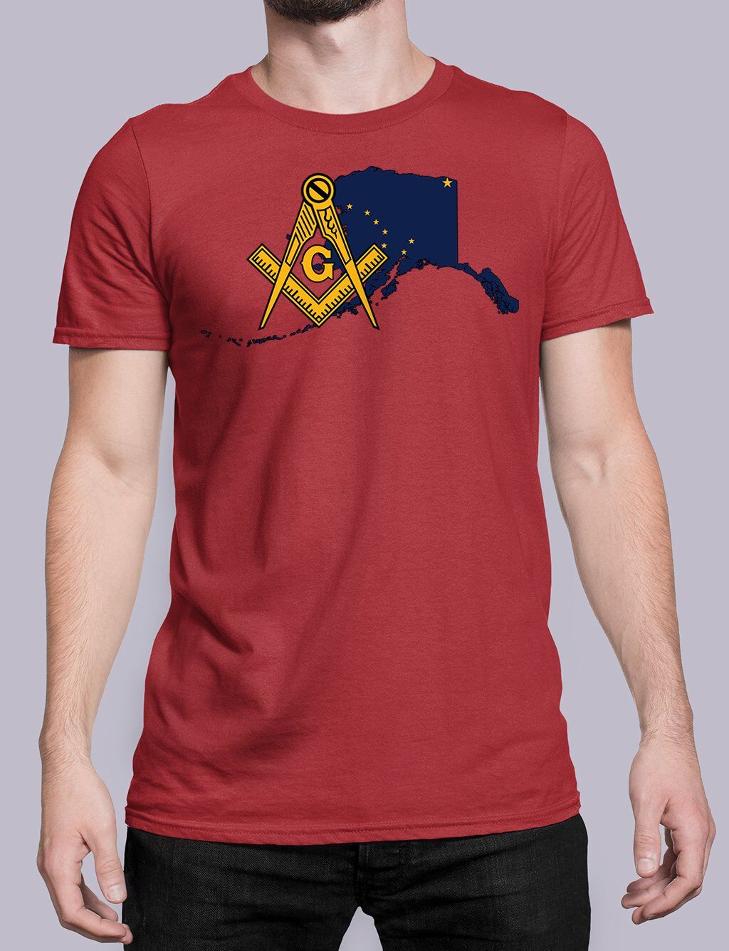 Alaska Masonic Tee - Image 4