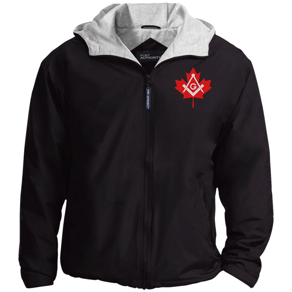 Canadian Freemasons Embroidered Jacket Black