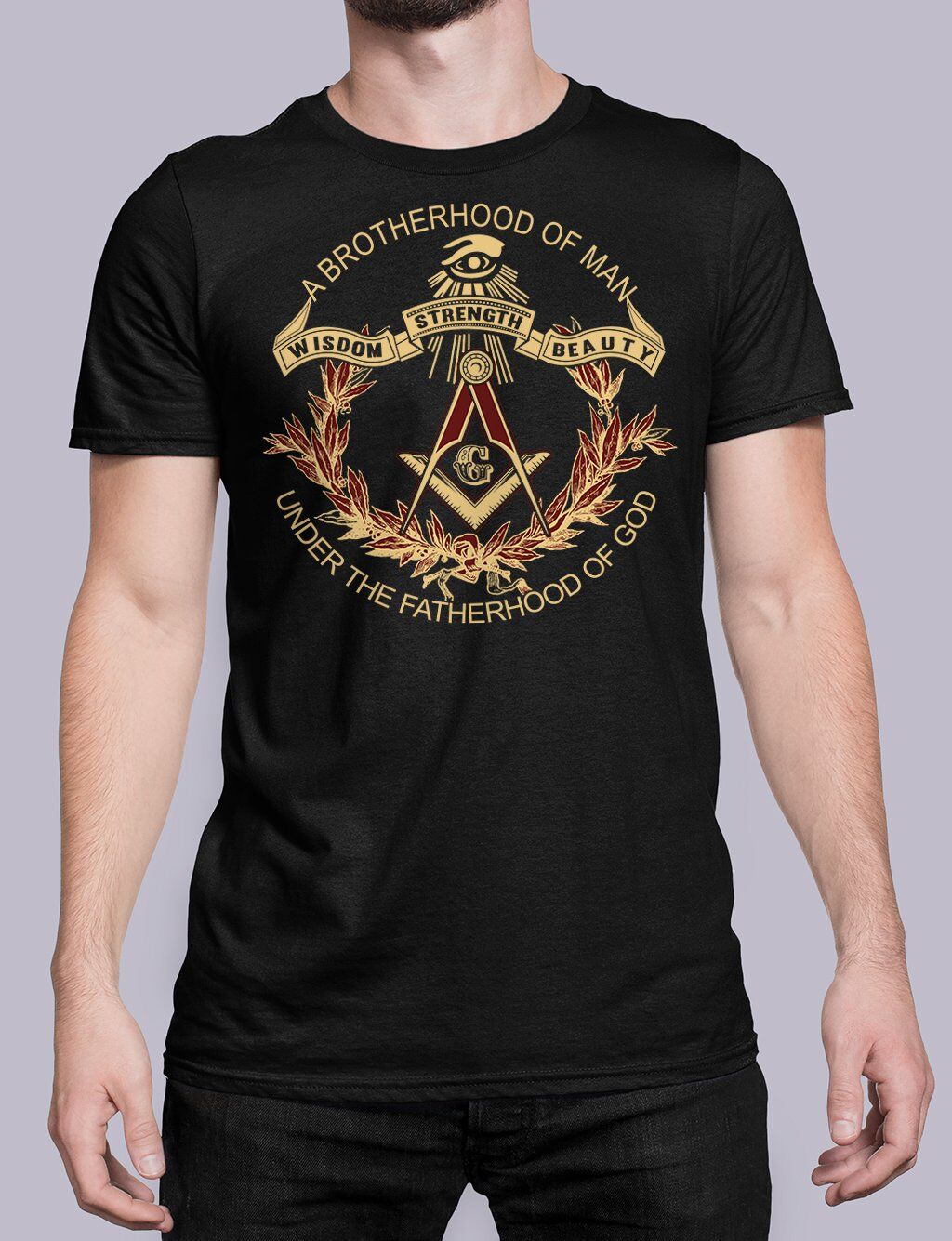 A Brotherhood Of Man Masonic T-Shirt