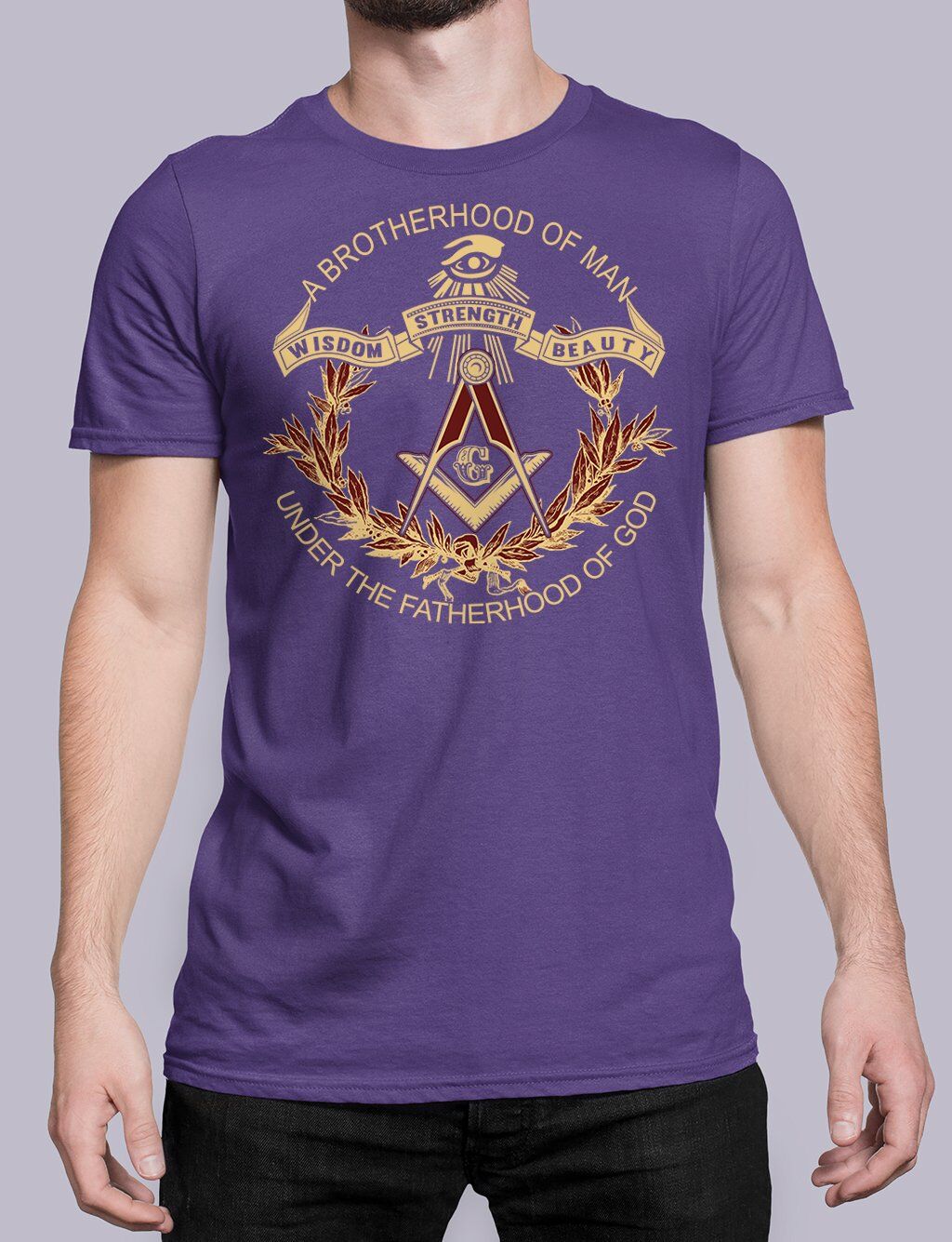 A Brotherhood Of Man Masonic T-Shirt - Image 3