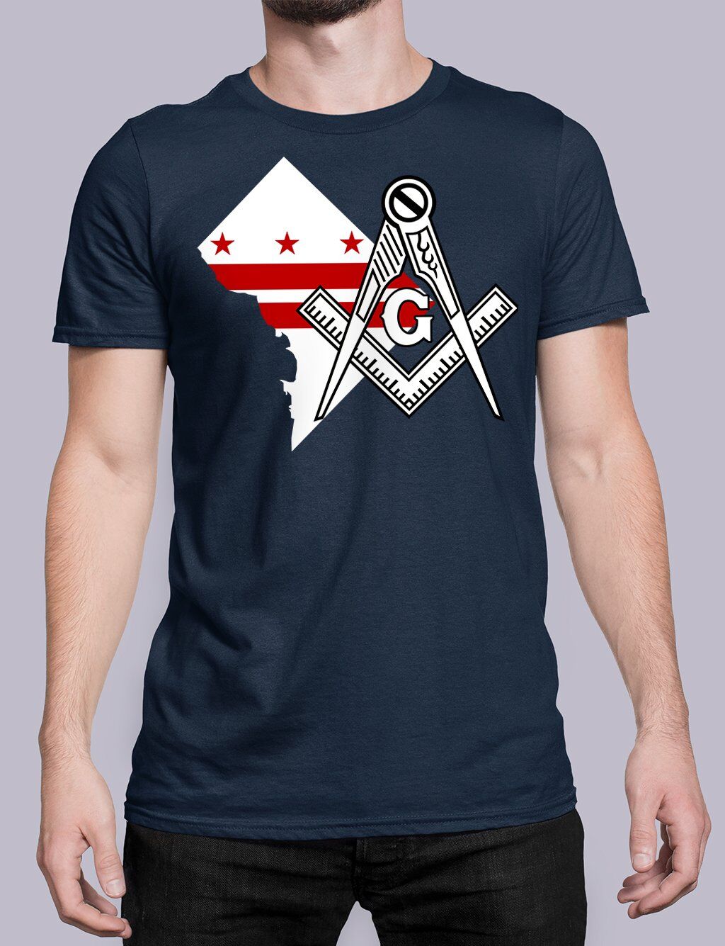 Washington DC Masonic T-Shirt - Image 2