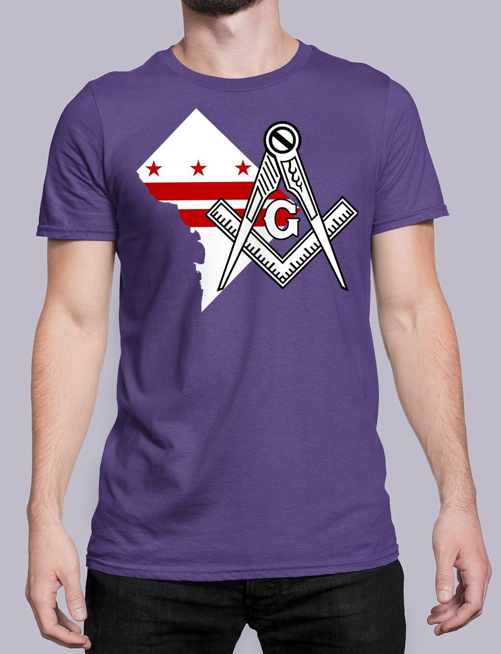 Washington DC Masonic T-Shirt - Image 5