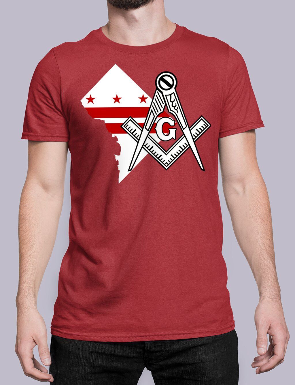 Washington DC Masonic T-Shirt - Image 4