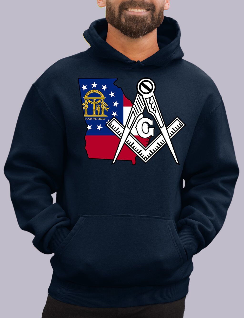 Georgia Masonic Hoodie - Image 2