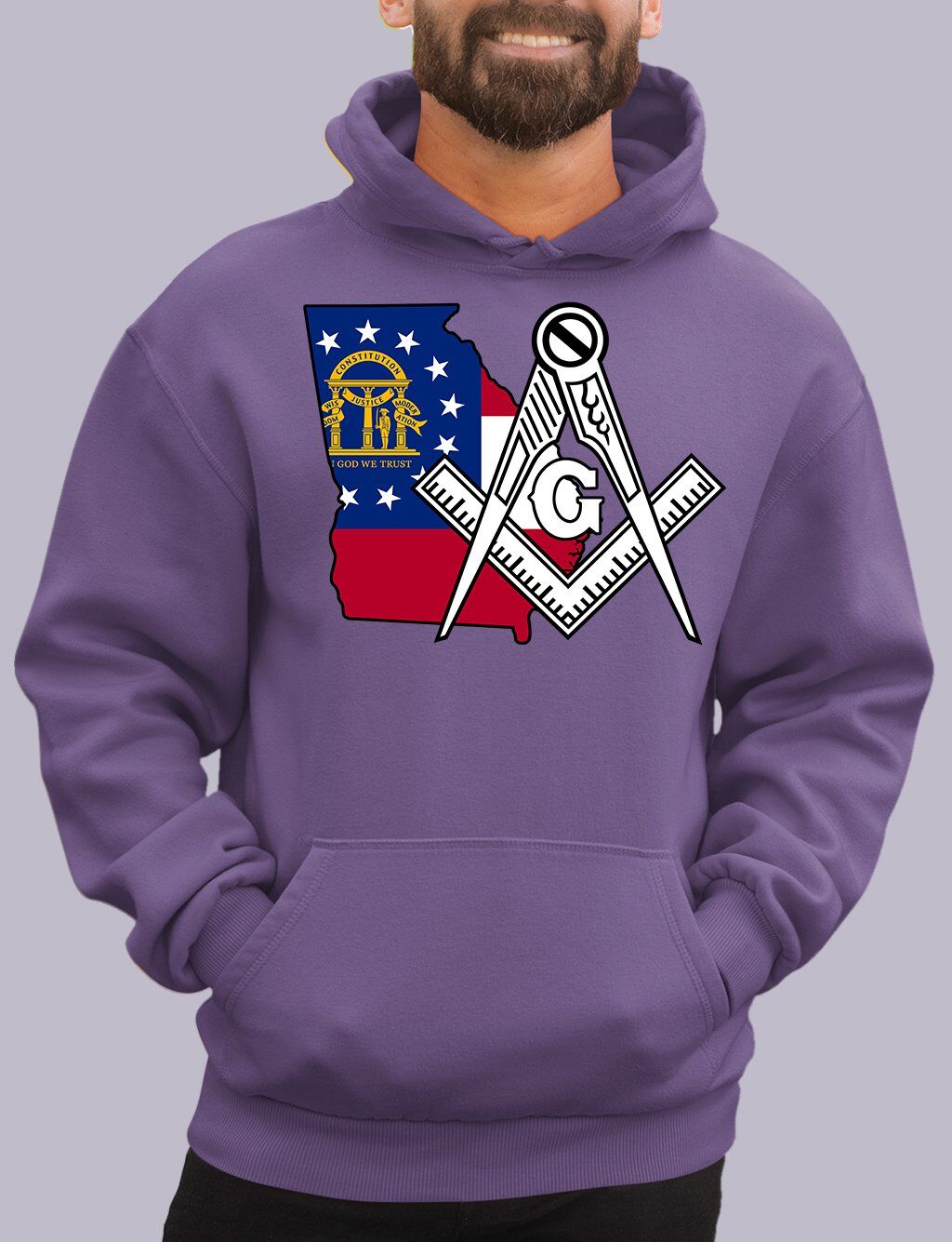 Georgia Masonic Hoodie - Image 3