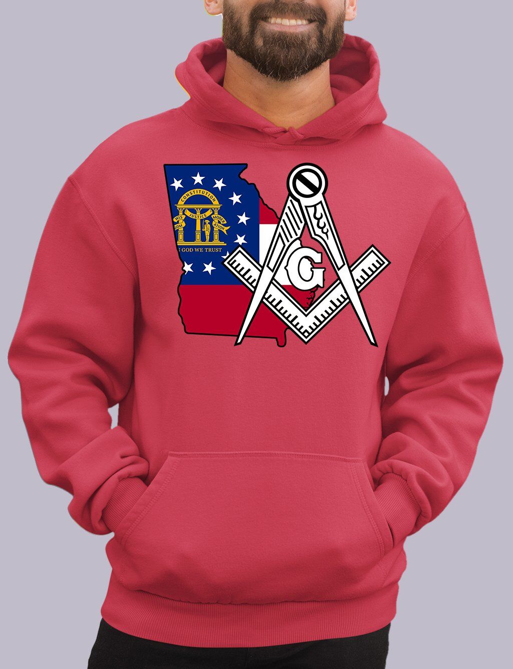 Georgia Masonic Hoodie - Image 4