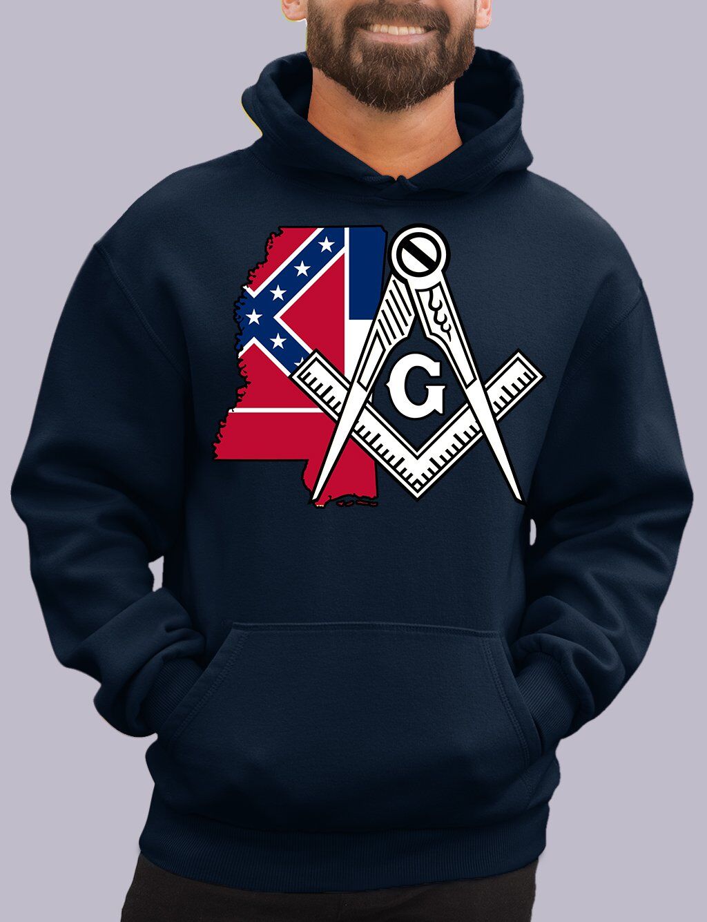 Mississippi Masonic Hoodie - Image 2
