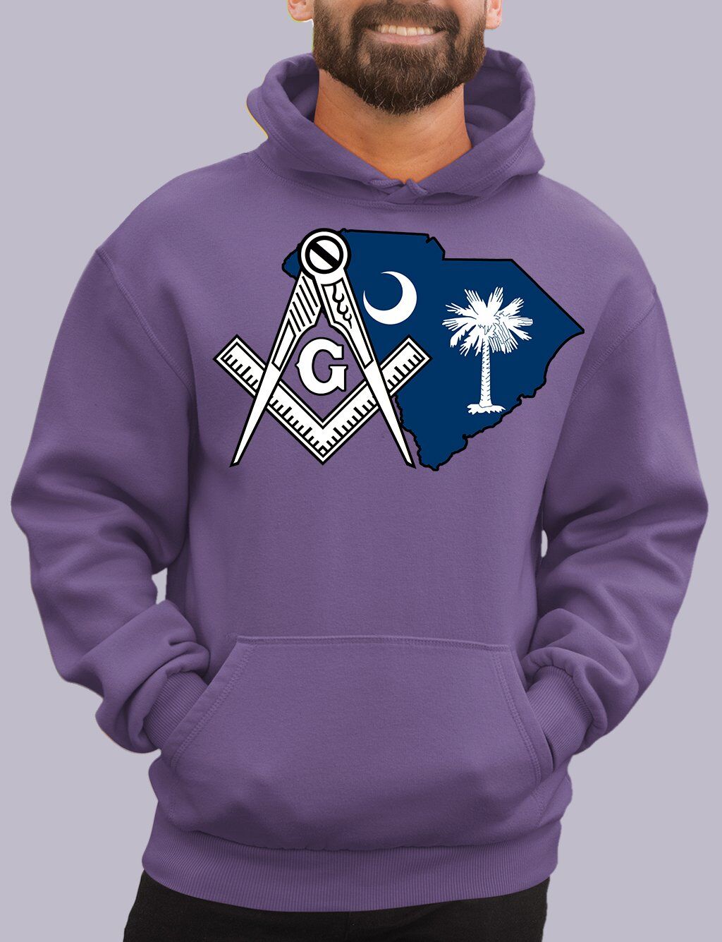 South Carolina Masonic Hoodie - Image 3