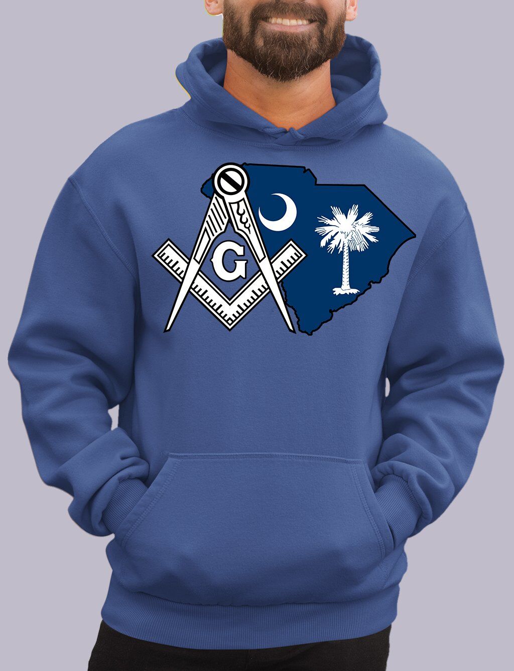 South Carolina Masonic Hoodie - Image 5