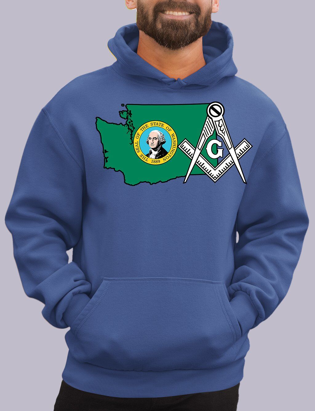 Washington Masonic Hoodie - Image 5