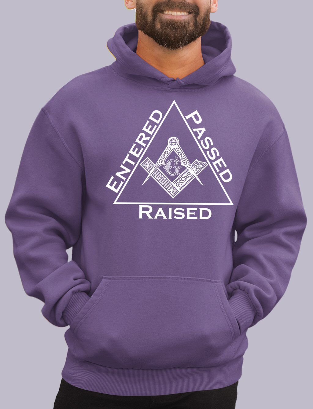 Entered Passed Raised Masonic Hoodie - Image 3