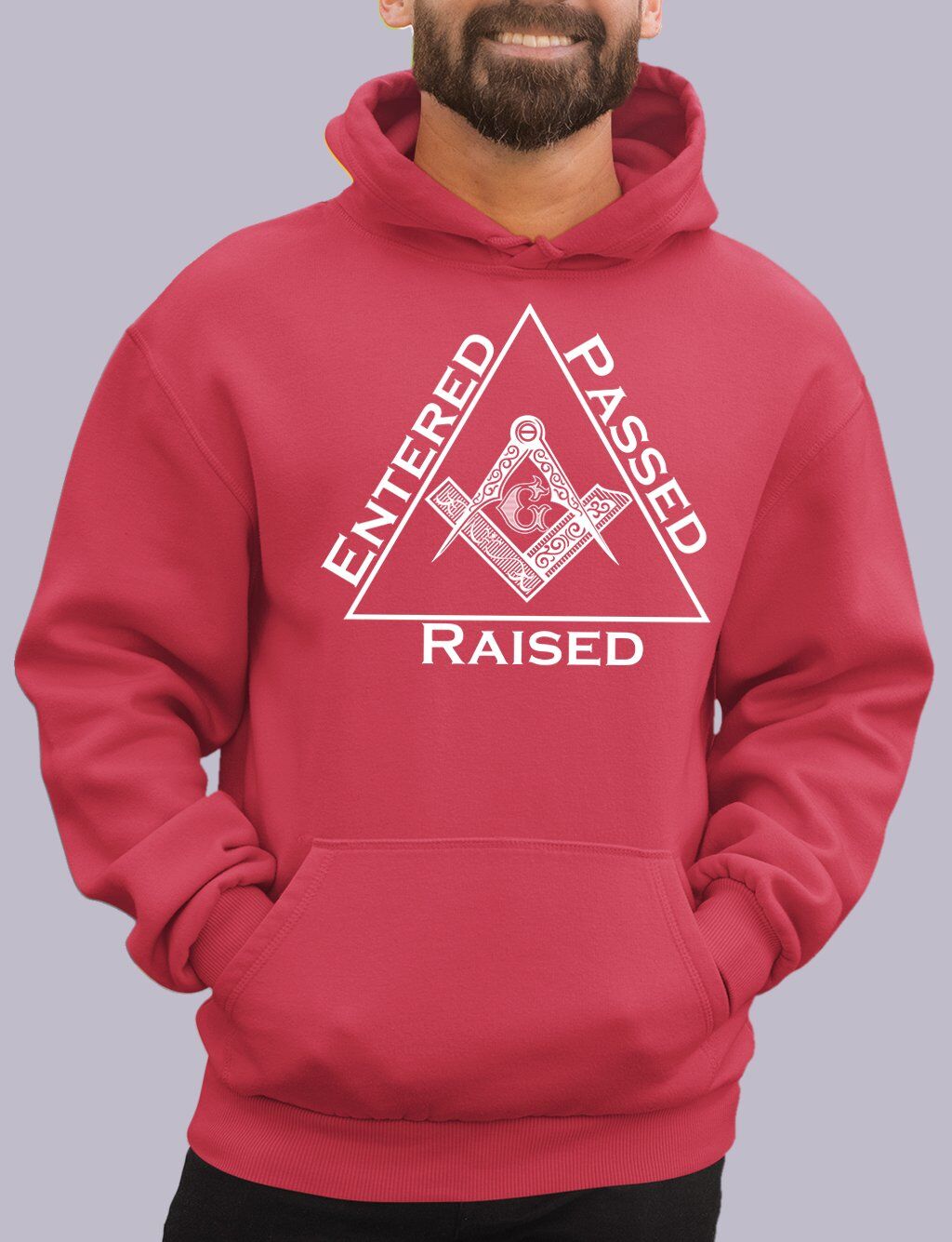 Entered Passed Raised Masonic Hoodie - Image 4