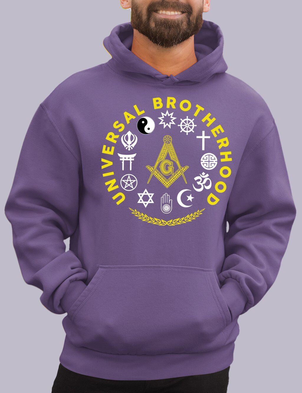 Universal Brotherhood Masonic Hoodie - Image 3