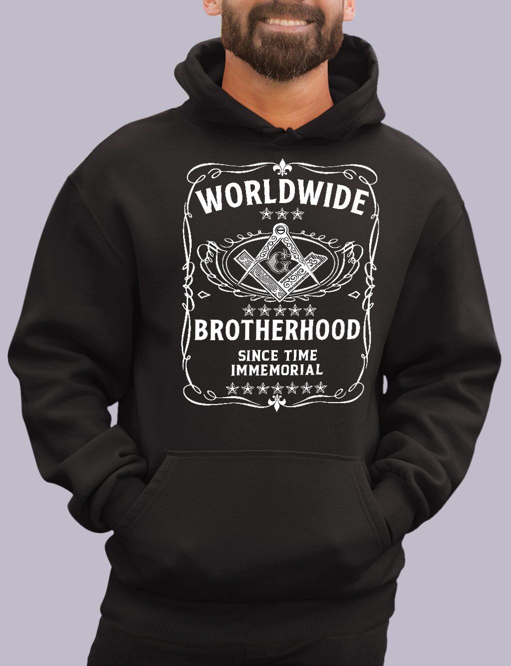 Worldwide Brotherhood Masonic Hoodie