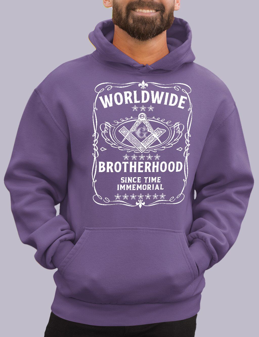 Worldwide Brotherhood Masonic Hoodie - Image 3