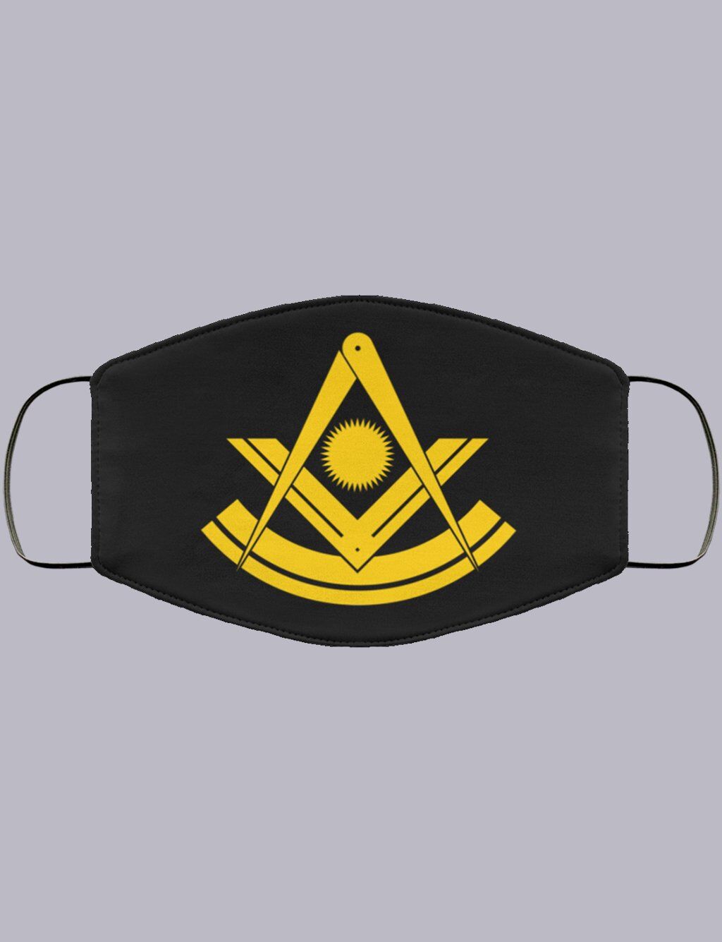 Past Master Freemason Masonic Face Mask