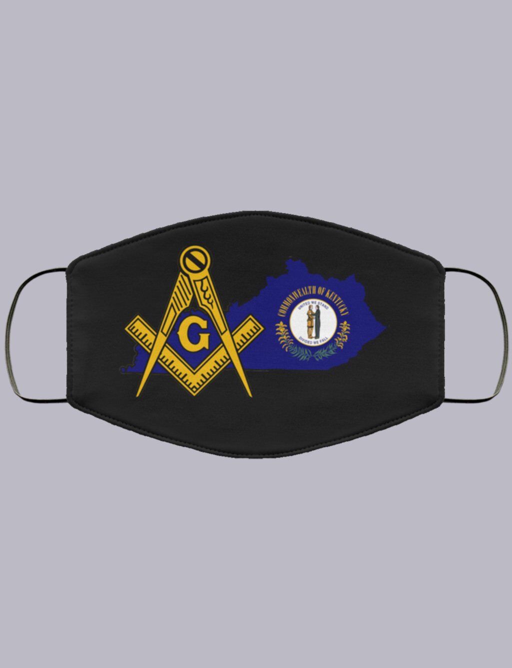 Kentucky Masonic Face Mask