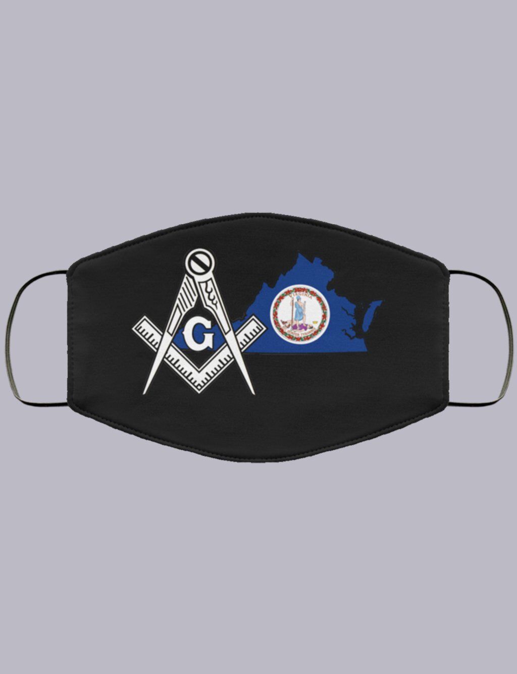 Virginia Masonic Face Mask