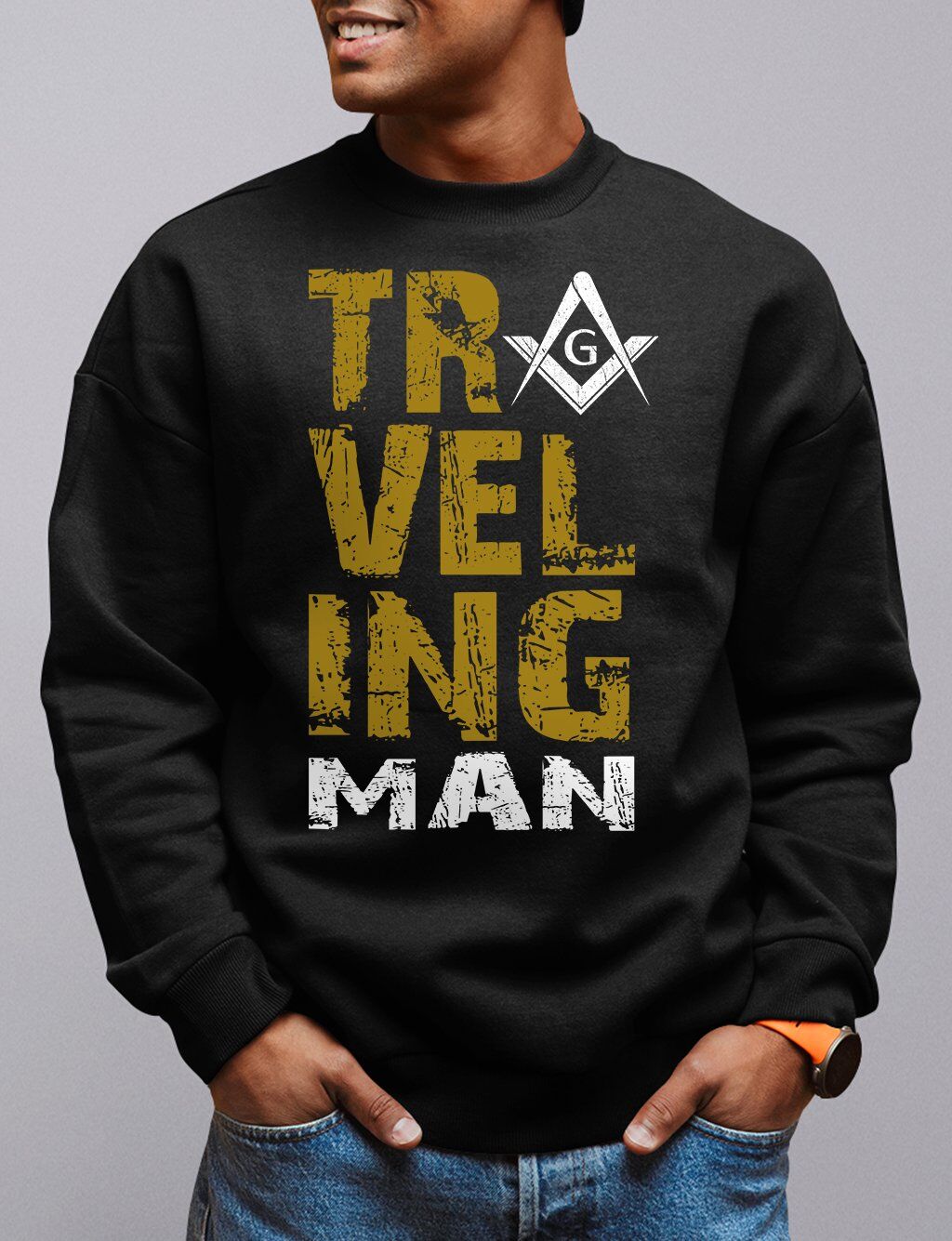 Traveling Man Sweatshirt