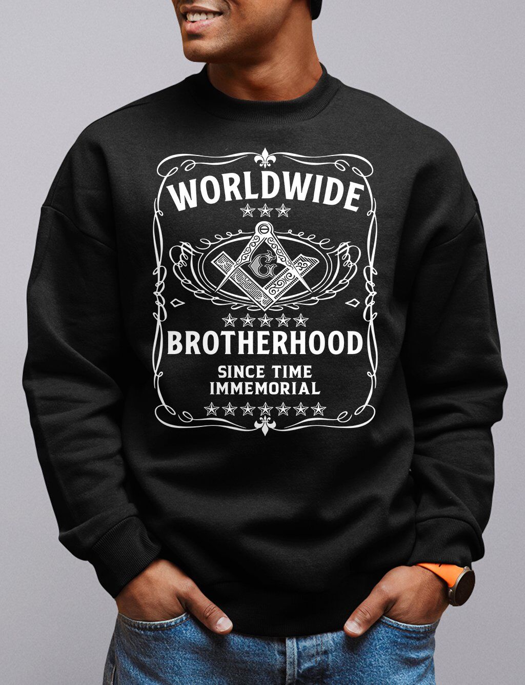 Worldwide Brotherhood Masonic Sweatshirt