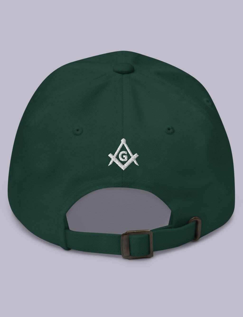 SMIB Masonic Hat Black Embroidery - Image 8
