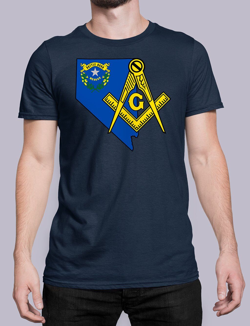 Nevada Masonic Tee - Image 2