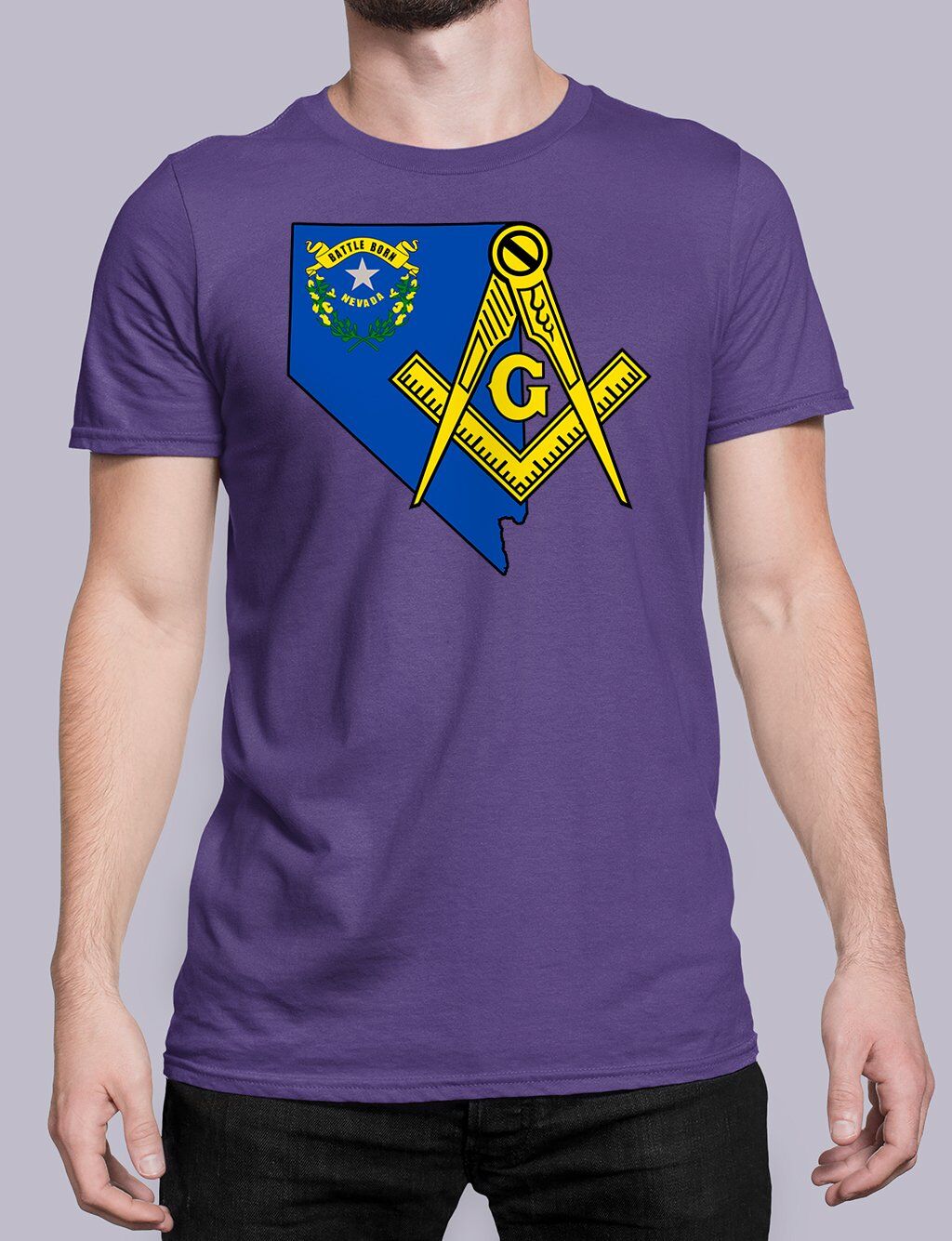 Nevada Masonic Tee - Image 5