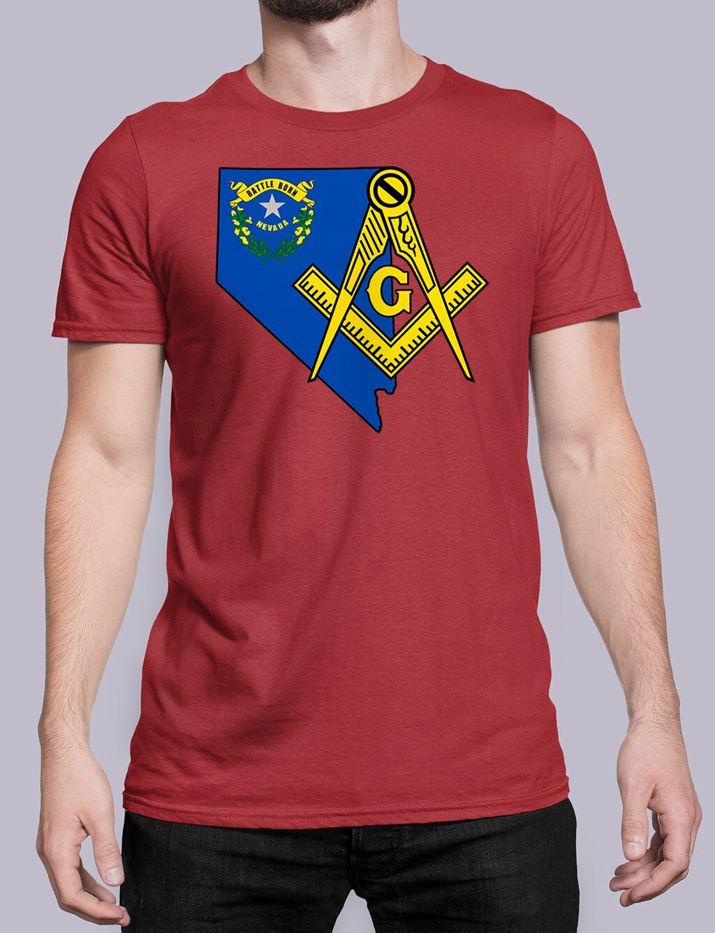 Nevada Masonic Tee - Image 4