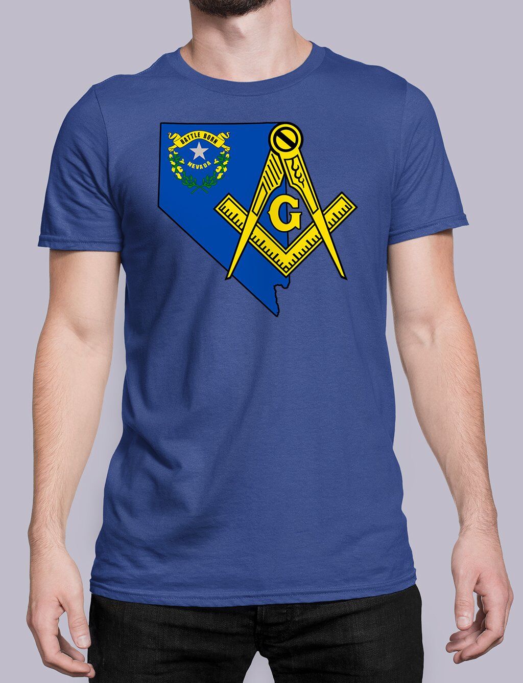 Nevada Masonic Tee - Image 3