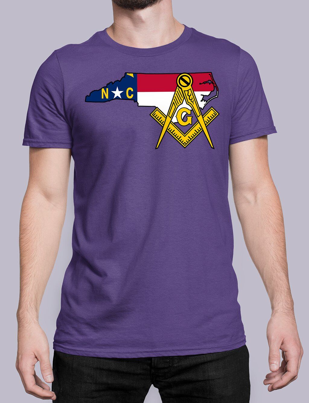 North Carolina Masonic Tee - Image 5