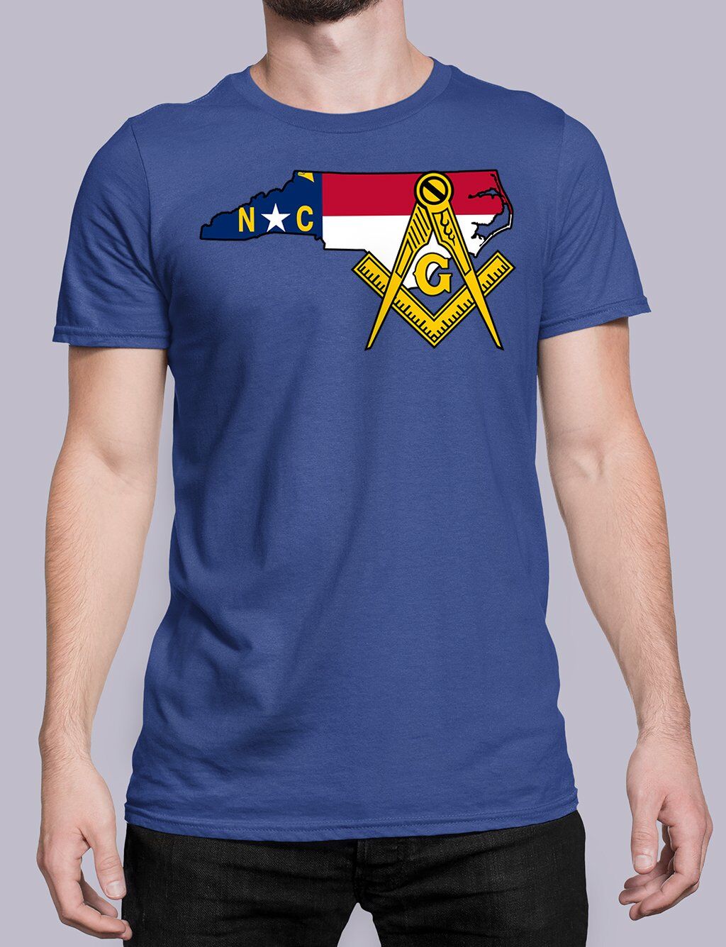 North Carolina Masonic Tee - Image 3