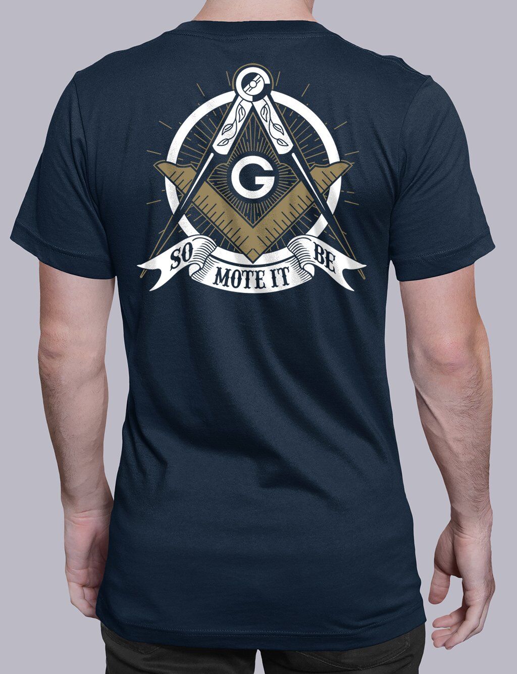 So Mote It Be Masonic T-Shirt - Image 2