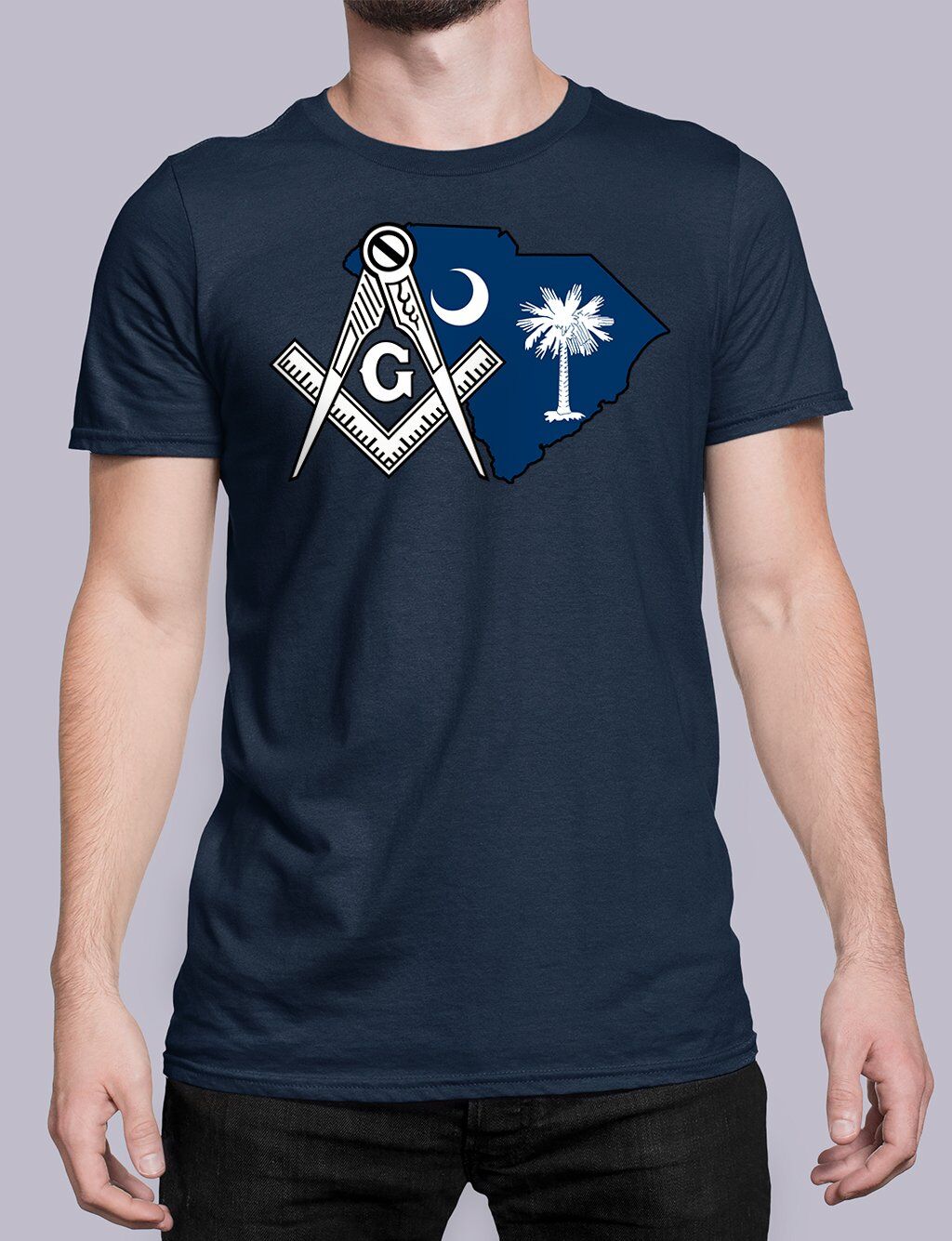 South Carolina Masonic Tee - Image 2