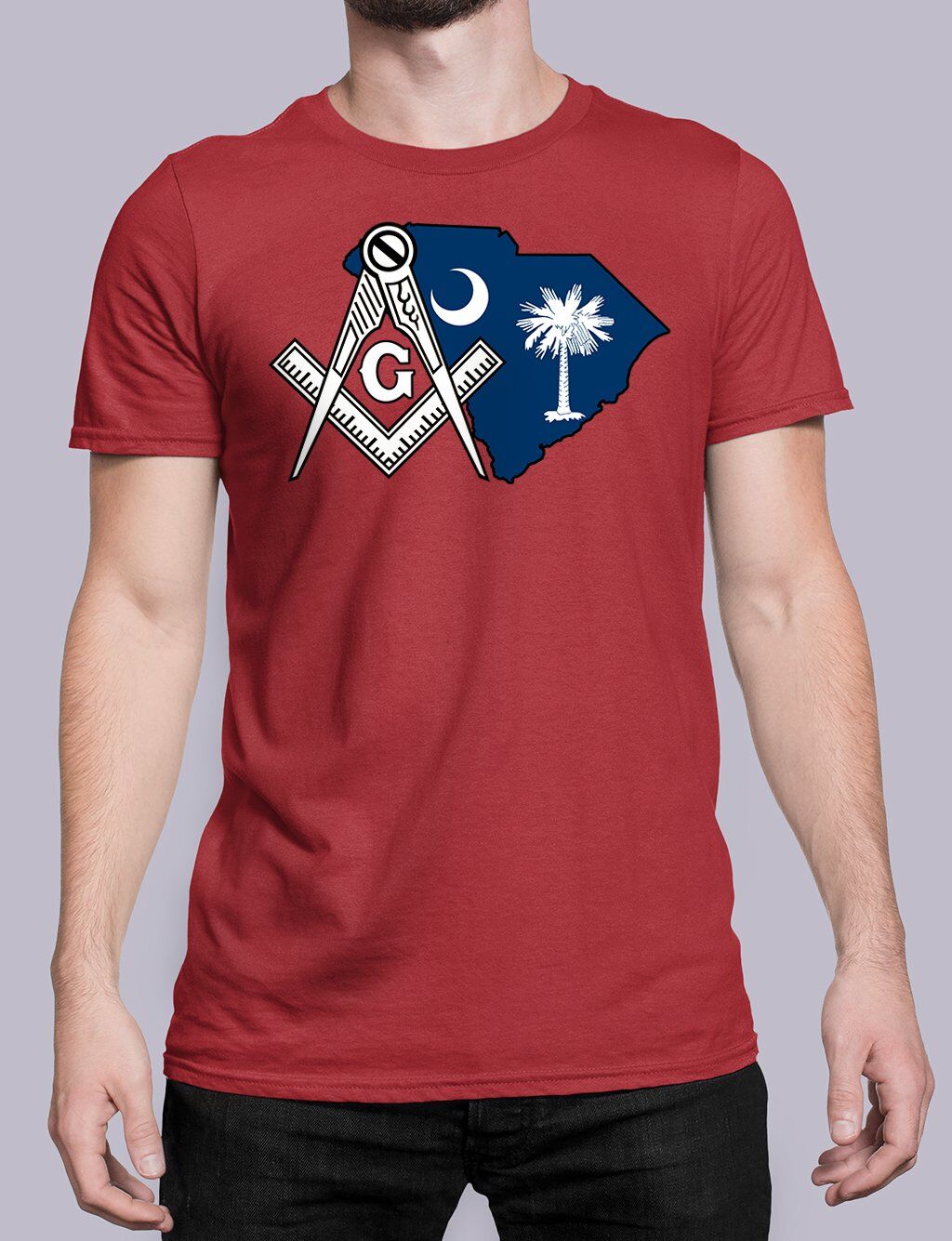 South Carolina Masonic Tee - Image 4