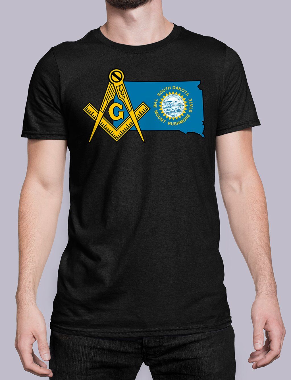 South Dakota Masonic Tee