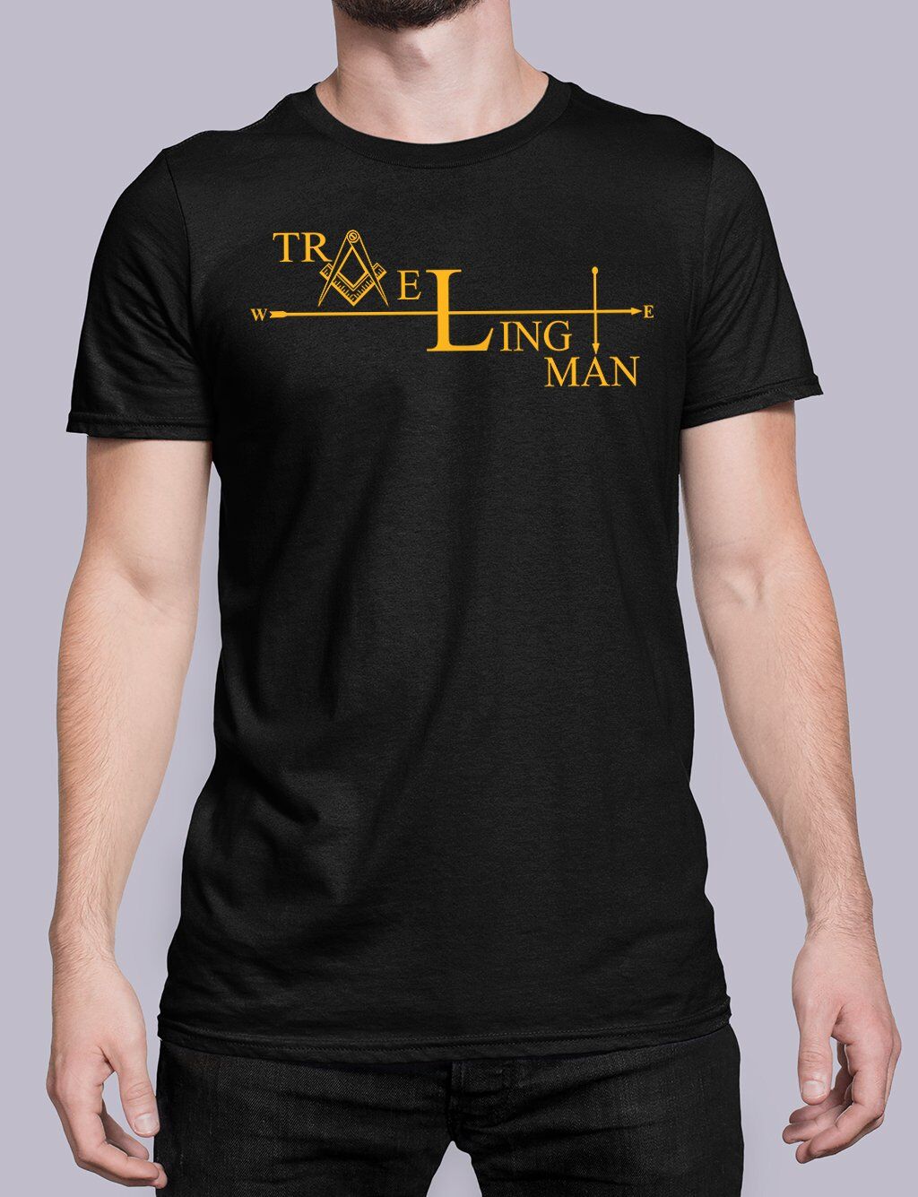 Traveling Man Masonic T-shirt