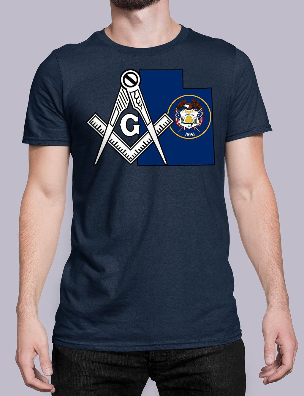 Utah Masonic Tee - Image 2