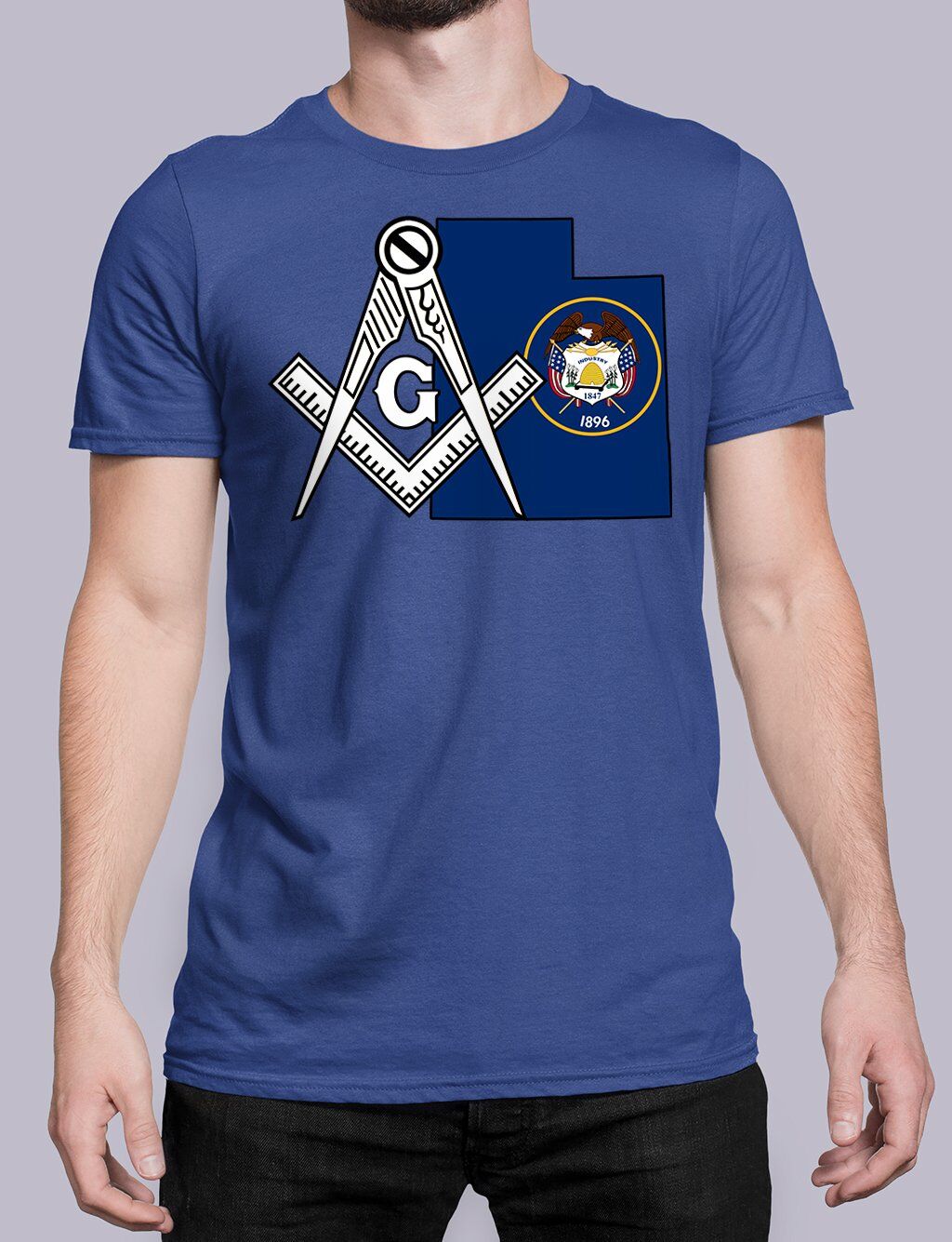 Utah Masonic Tee - Image 3