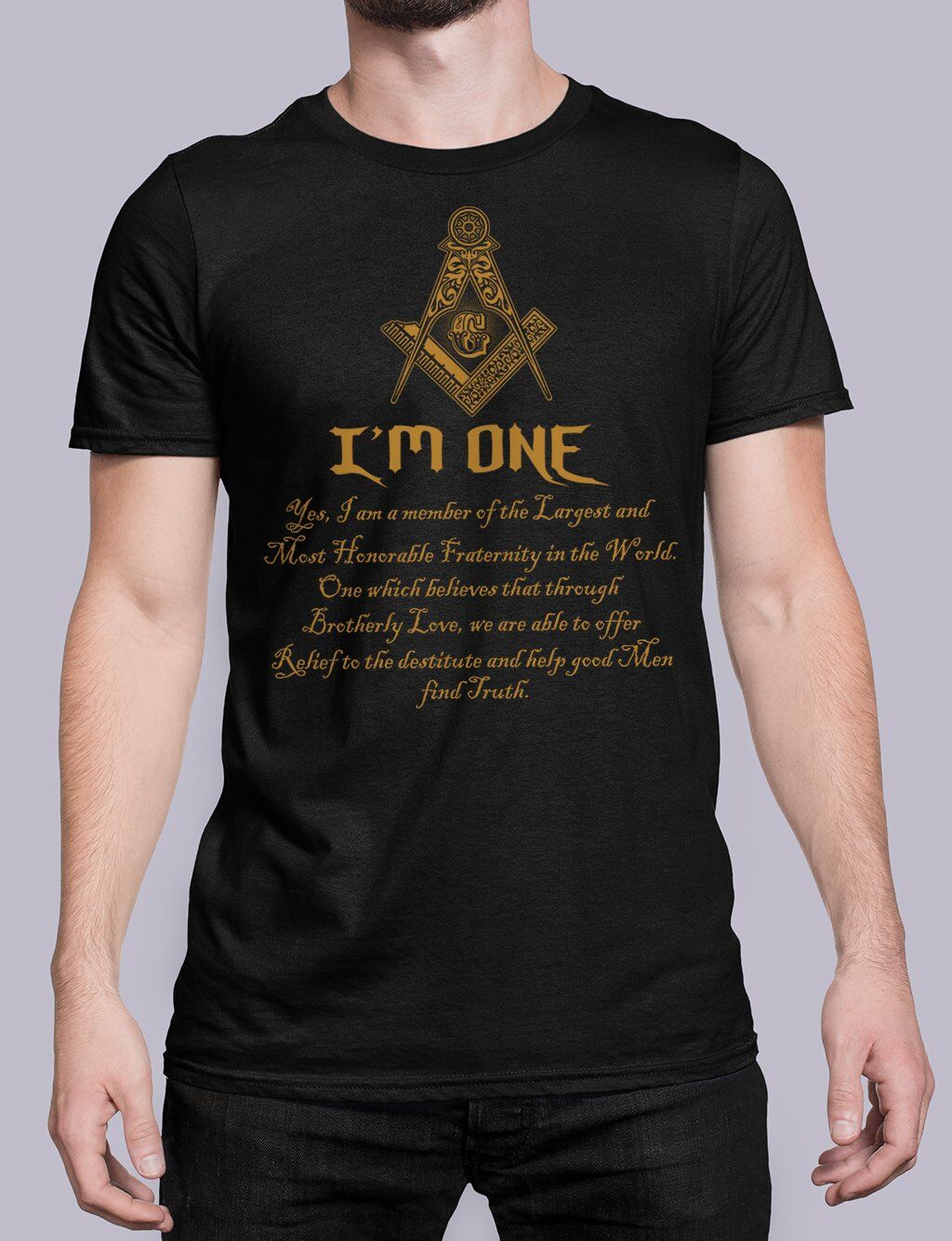 I Am One Masonic T-Shirt