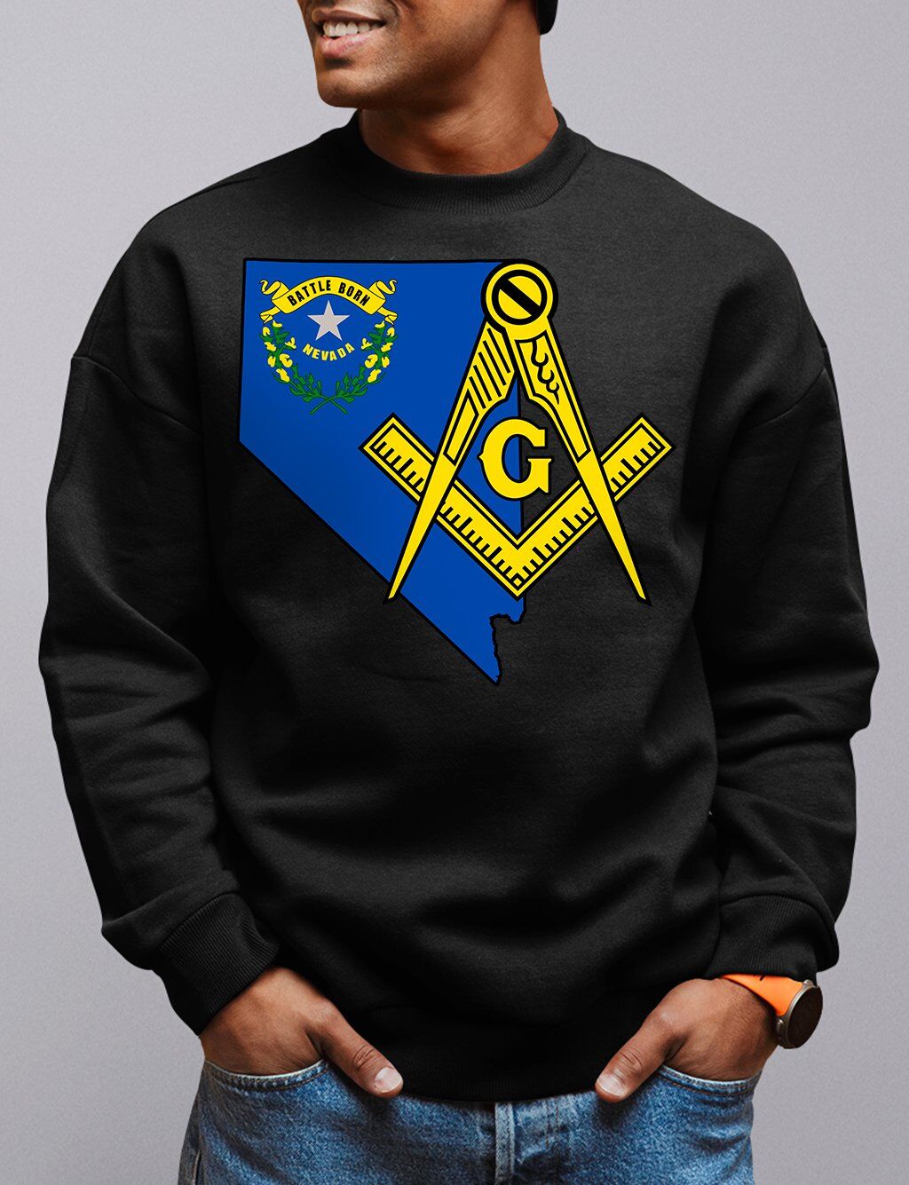 Nevada Masonic Sweatshirt