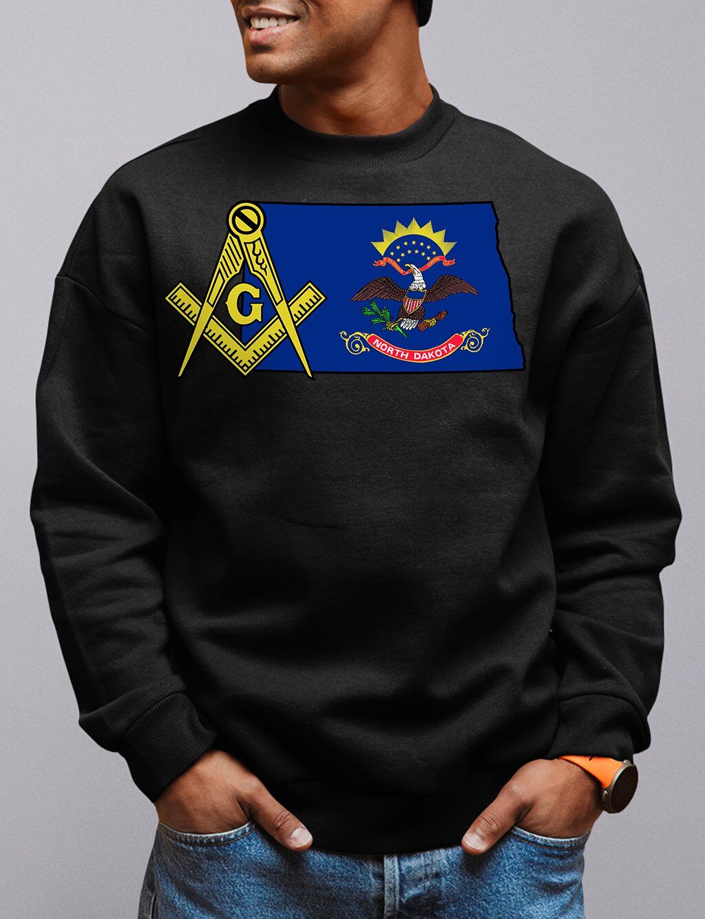 North Dakota Masonic Sweatshirt